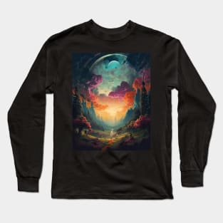 Colorful skies spectrum Long Sleeve T-Shirt